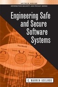 Cover: Engineering Safe and Secure Software Systems - Artech House Publishers