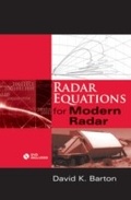 Cover: Radar Equations for Modern Radar - Artech House