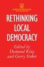 Cover: Rethinking Local Democracy - Red Globe Press