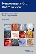 Cover: Neurosurgery Oral Board Review - Thieme Publishers