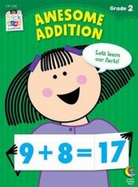 Enlarge image Cover: Awesome Addition, Grade 2 - Creative Teaching Press