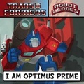 Cover: Transformers Robot Heroes: I am Optimus Prime - Idea & Design Works