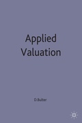 Cover: Applied Valuation - Red Globe Press