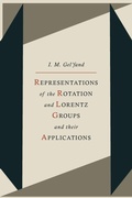 Cover: Representations of the Rotation and Lorentz Groups and Their Applications - Martino Fine Books