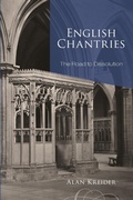 Cover: English Chantries - Wipf & Stock Publishers