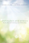 Cover: Ontology and Ethics - Wipf & Stock Publishers