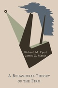Cover: A Behavioral Theory of the Firm - Martino Fine Books