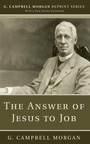 Cover: The Answer of Jesus to Job - Wipf & Stock Publishers