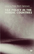 Cover: Tax Policy in the Nordic Countries - Palgrave Macmillan