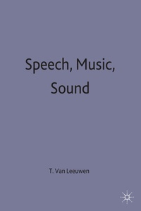 Abbildung von: Speech, Music, Sound - Red Globe Press