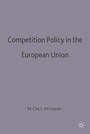 Cover: Competition Policy in the European Union - Palgrave Macmillan