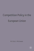 Cover: Competition Policy in the European Union - Palgrave Macmillan