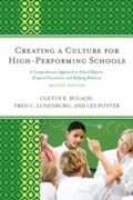 Cover: Creating a Culture for High-Performing Schools - Rowman & Littlefield Education
