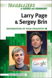 Abbildung von: Larry Page and Sergey Brin - Chelsea House Publishers