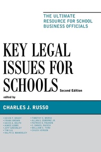 Abbildung von: Key Legal Issues for Schools - Rowman & Littlefield Education