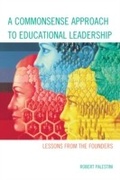 Cover: A Commonsense Approach to Educational Leadership - Rowman & Littlefield Education