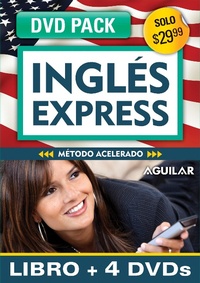 Abbildung von: Ingles Express (Libro + 4 DVD's) - Aguilar