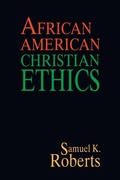 Cover: African American Christian Ethics - Wipf & Stock Publishers