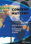 Cover: Content Matters - Rowman & Littlefield Education