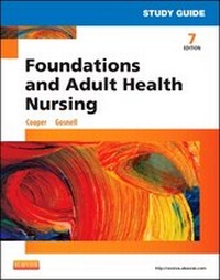 Enlarge image Cover: Study Guide for Foundations and Adult Health Nursing - Mosby