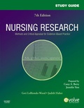 Cover: Study Guide for Nursing Research - Mosby