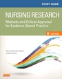 Cover: Study Guide for Nursing Research - Mosby