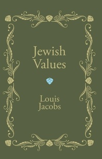 Enlarge image Cover: Jewish Values - Wipf & Stock Publishers
