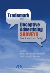 Abbildung von: Trademark and Deceptive Advertising Surveys - American Bar Association