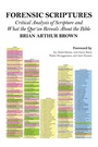 Cover: Forensic Scriptures - Wipf & Stock Publishers
