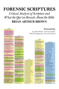 Cover: Forensic Scriptures - Wipf & Stock Publishers