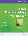 Cover: Study Guide for Basic Pharmacology for Nurses - Mosby