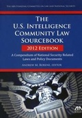 Cover: The U.S. Intelligence Community Law Sourcebook 2012 - American Bar Association