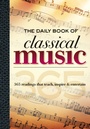 Cover: The Daily Book of Classical Music - Walter Foster Publishing
