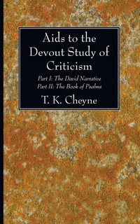Enlarge image Cover: Aids to the Devout Study of Criticism - Wipf & Stock Publishers