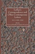 Cover: Luther's Correspondence and Other Contemporary Letters - Wipf & Stock Publishers