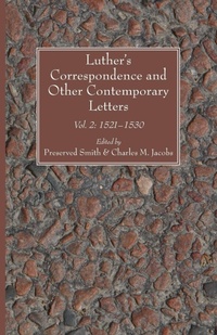 Enlarge image Cover: Luther's Correspondence and Other Contemporary Letters - Wipf & Stock Publishers