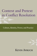 Cover: Context and Pretext in Conflict Resolution - Routledge