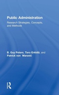 Cover: Public Administration - Routledge