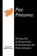 Cover: Pax Pneuma, Volume 5 - Wipf & Stock Publishers
