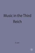 Cover: Music in the Third Reich - Palgrave Macmillan