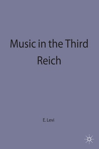 Enlarge image Cover: Music in the Third Reich - Palgrave Macmillan