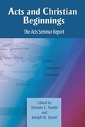 Cover: Acts and Christian Beginnings - Polebridge Press