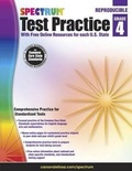 Cover: Spectrum Test Practice, Grade 4 - Spectrum
