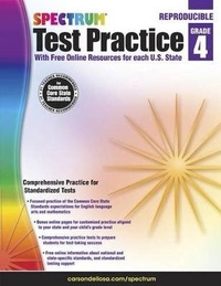 Enlarge image Cover: Spectrum Test Practice, Grade 4 - Spectrum