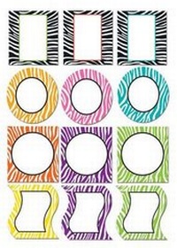 Enlarge image Cover: Wild Style Cut-Outs - Carson Dellosa Education