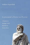 Cover: Gadamer's Path to Plato - Wipf & Stock Publishers