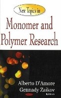 Cover: New Topics in Monomer & Polymer Research - Nova Science Publishers Inc