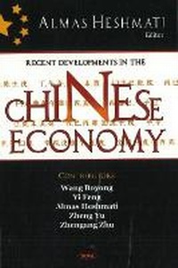 Enlarge image Cover: Recent Developments in the Chinese Economy - Nova Science Publishers Inc