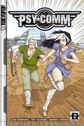 Cover: PSY-COMM manga volume 2 - Tokyopop Press Inc