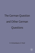 Cover: The German Question and Other German Questions - Palgrave Macmillan